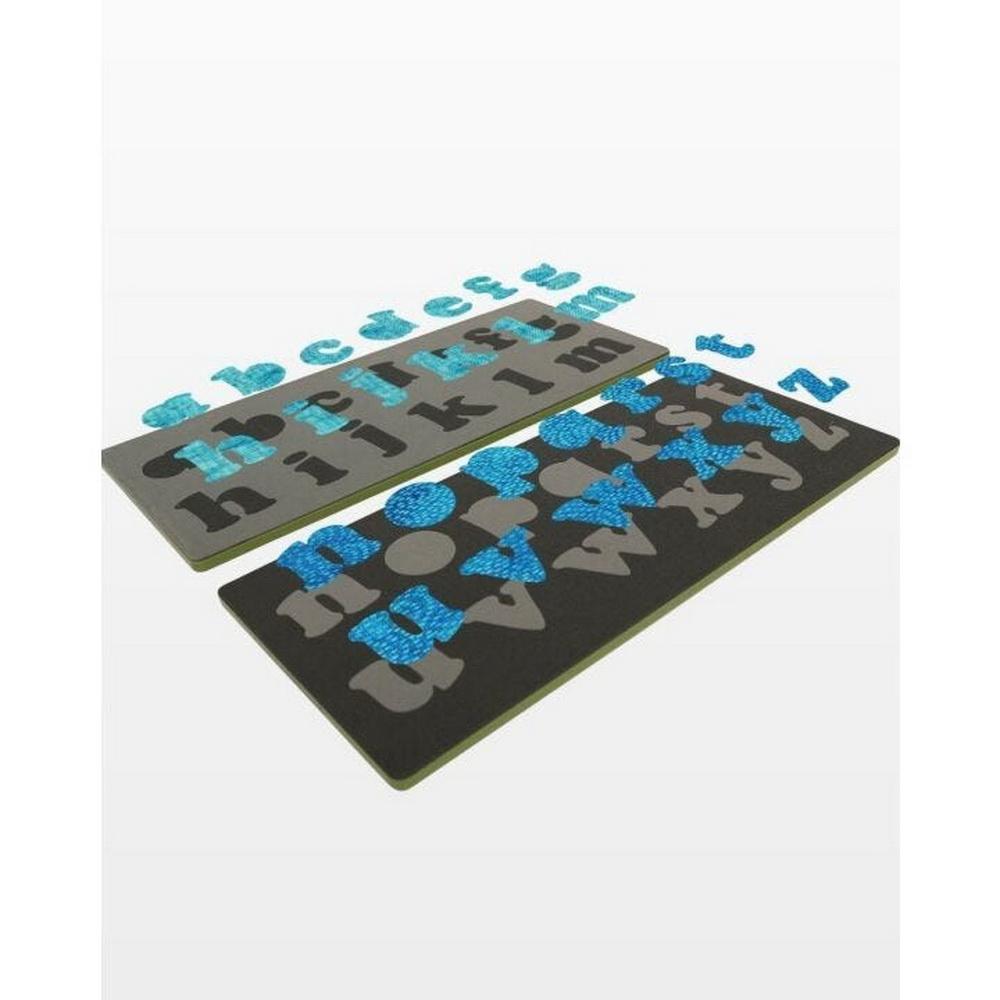 GO! Carefree Alphabet Lowercase Set (2 - Die Set) Applique Die - Sewingmachinesplus.com