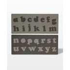 GO! Carefree Alphabet Lowercase Set (2 - Die Set) Applique Die - Sewingmachinesplus.com