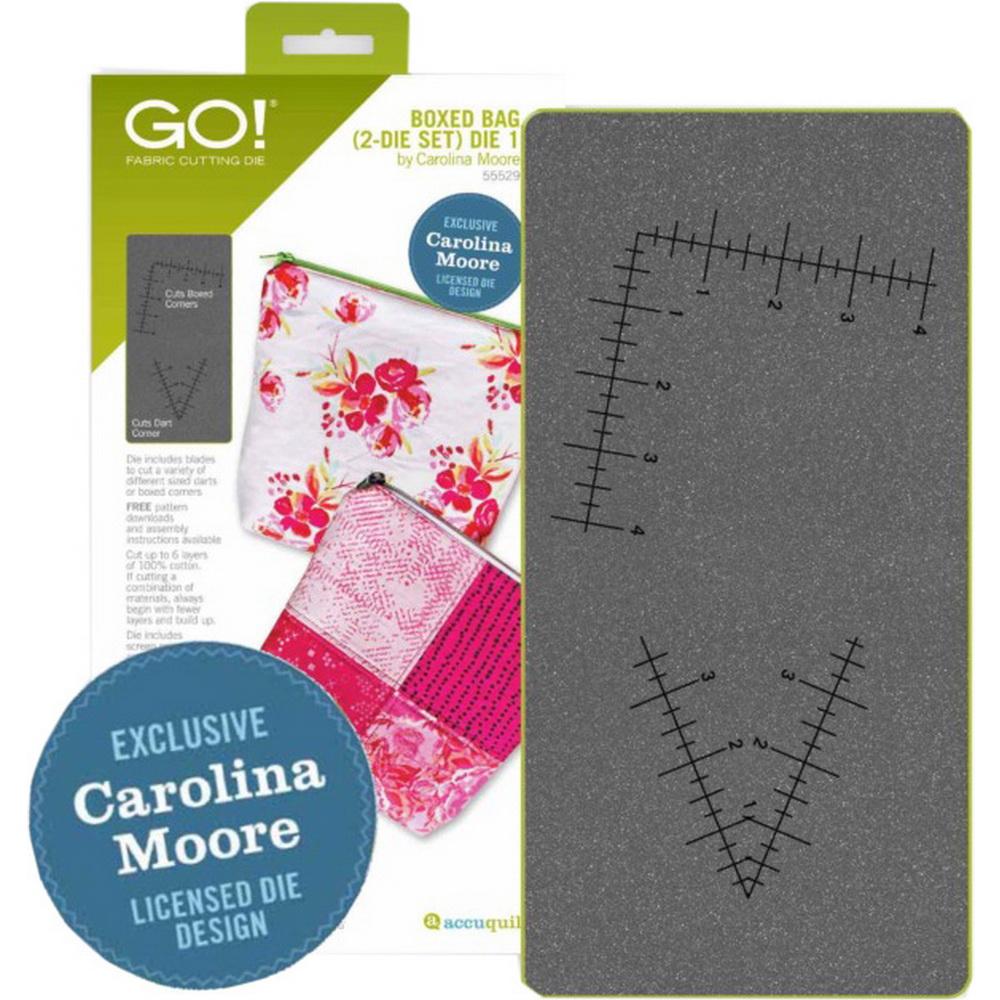 Accuquilt GO! Boxed Bag by Carolina Moore (2 - Die Set) Project Die - Sewingmachinesplus.com