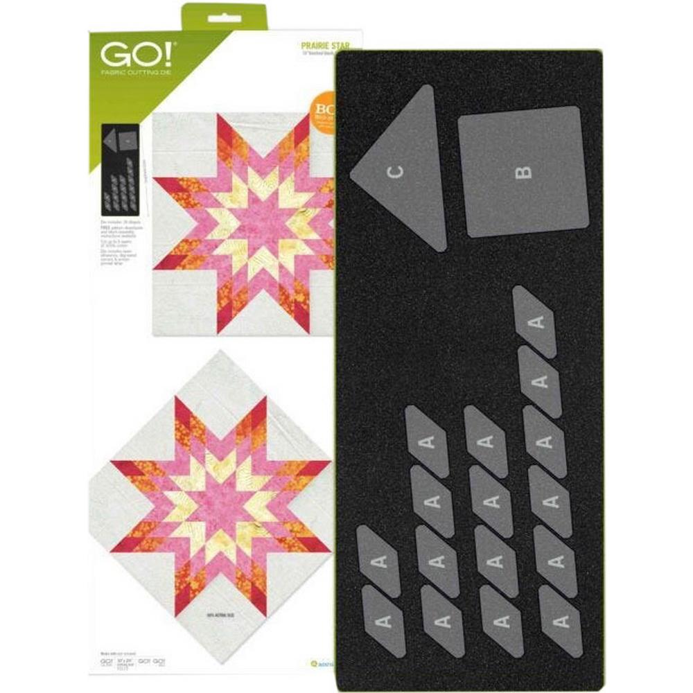 GO! Prairie Star - 14in Finished BOB Die - Sewingmachinesplus.com