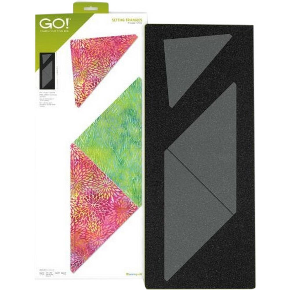 GO! Setting Triangles - 8in Finished Geometric Die - Sewingmachinesplus.com