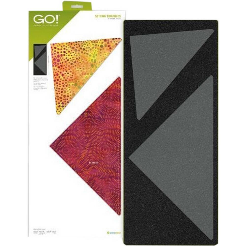 GO! Setting Triangles - 12in Finished Geometric Die - Sewingmachinesplus.com