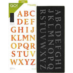 GO! Classic 2in Alphabet Uppercase Set Applique Die - Sewingmachinesplus.com