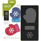 Accuquilt GO! Mitten Applique Die - Sewingmachinesplus.com