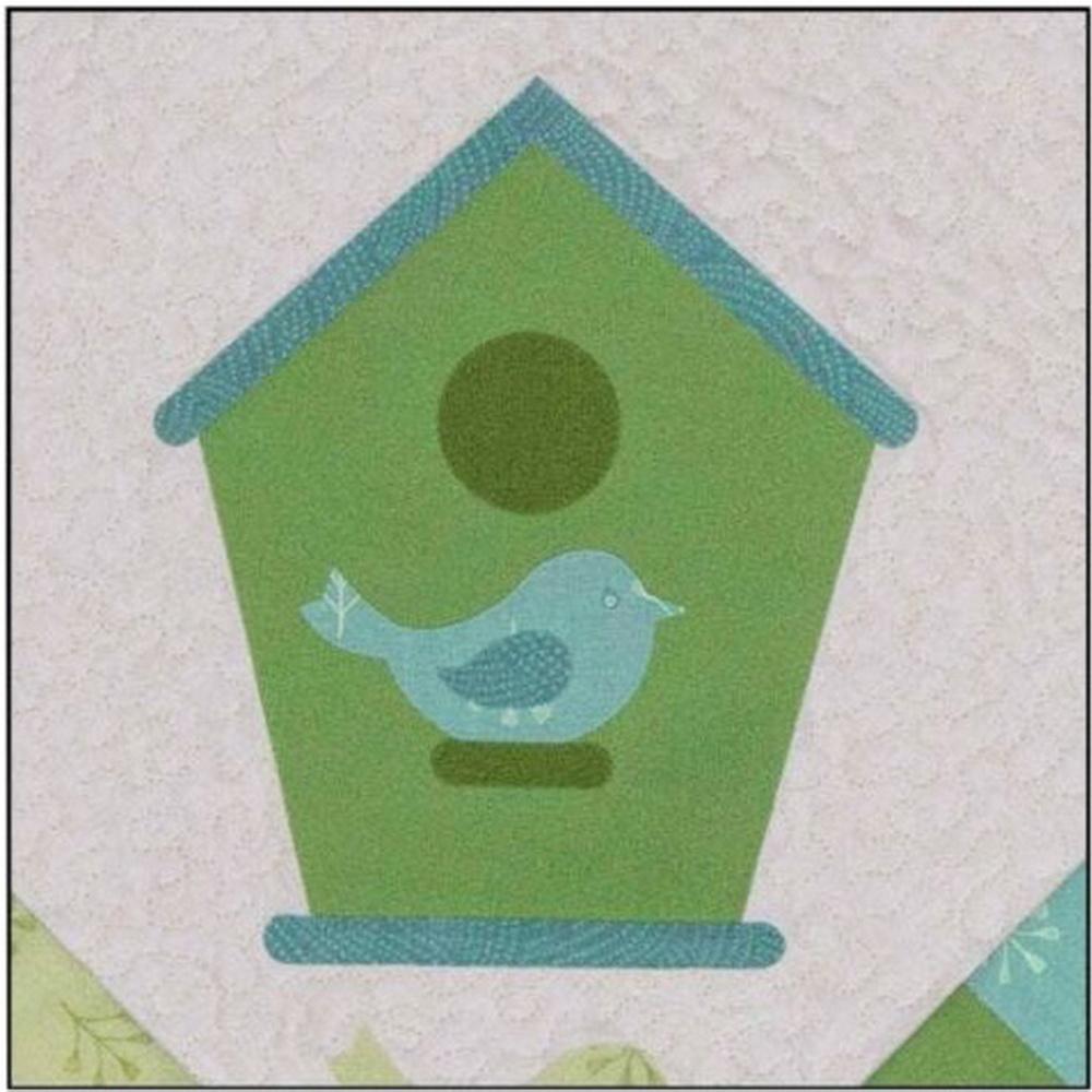 GO! Bird and Birdhouse Applique Die - Sewingmachinesplus.com