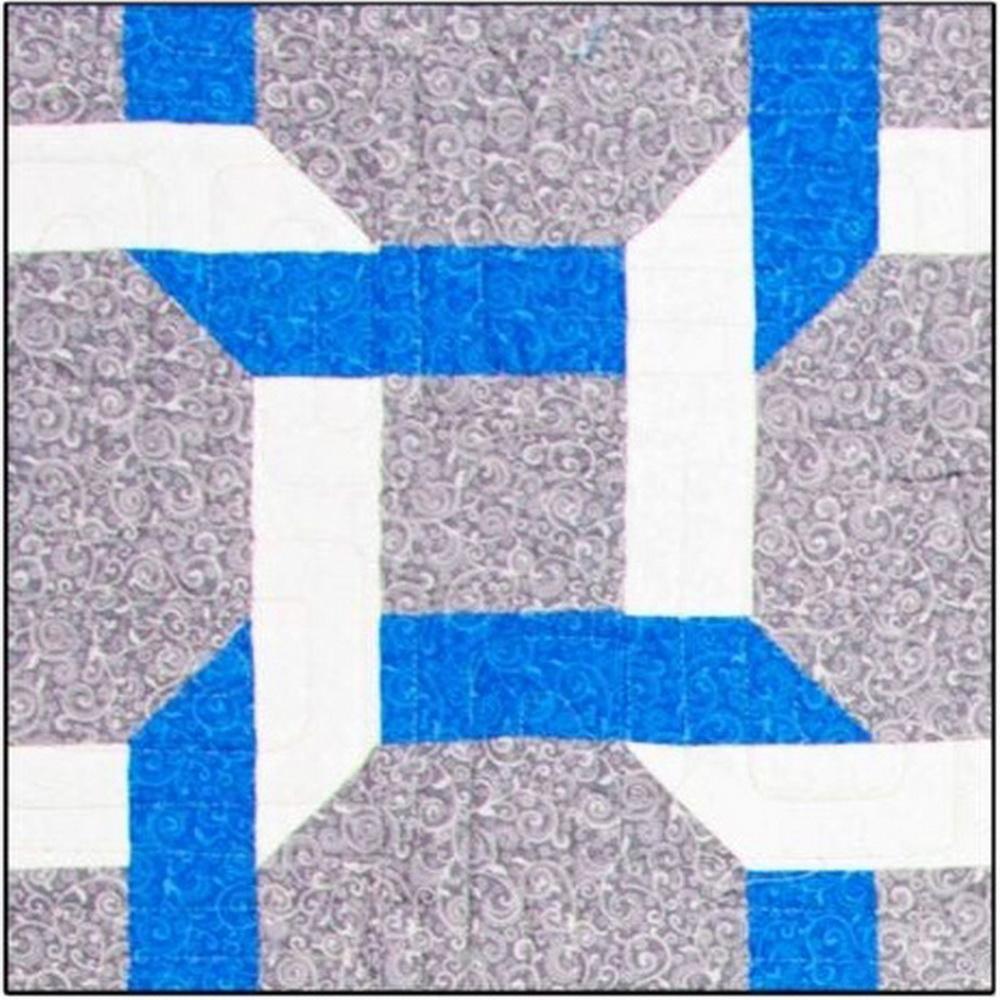 GO! Plaited Block - 12in Finished BOB Die - Sewingmachinesplus.com