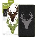 Accuquilt GO! Deer Head Applique Die - Sewingmachinesplus.com