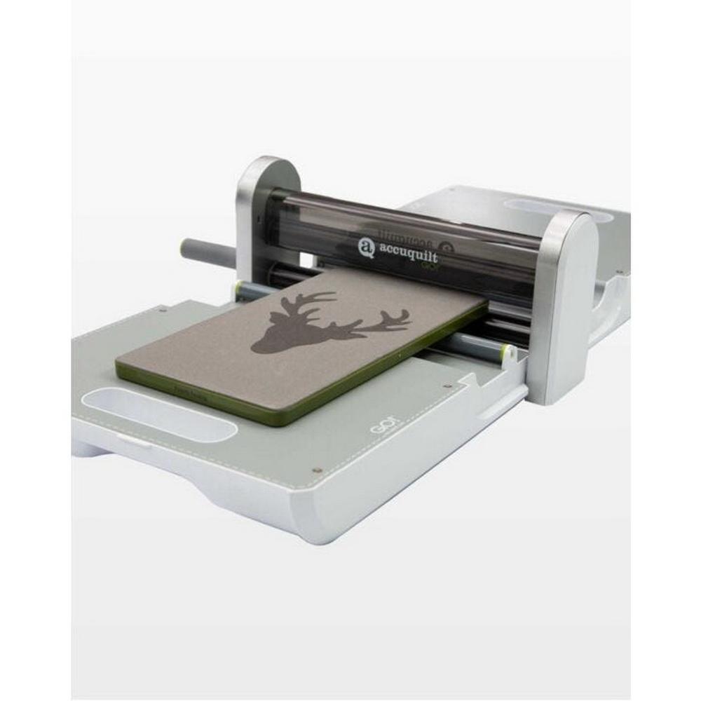 Accuquilt GO! Deer Head Applique Die - Sewingmachinesplus.com
