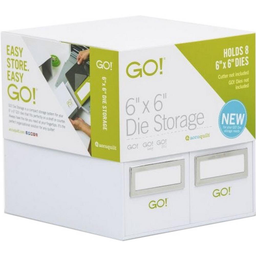 Accuquilt GO! Die Storage 6in x 6in - Sewingmachinesplus.com