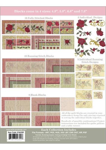 Anita Goodesign Victorian Rose 180 Designs (01agse)