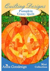 Anita Goodesign Mini Collection Pumpkin Crazy Quilt - 79MAGHD