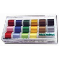 Madeira Rayon 18 Spool Embroidery Thread Kit