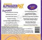 Dakota Alphasizer MAX embroidery design software by Dakota Collectibles (ASM001) with features list on the box.