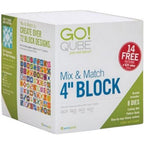 Accuquilt GO! Qube Mix & Match 4in Block - Sewingmachinesplus.com