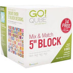 Accuquilt GO! Qube Mix & Match 5in Block - Sewingmachinesplus.com