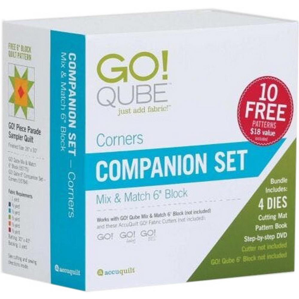 GO! Qube 6" Companion Set - Corners - Sewingmachinesplus.com