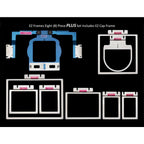 Durkee 8 Piece EZ Frames Plus EZ Cap Frame - Sewingmachinesplus.com