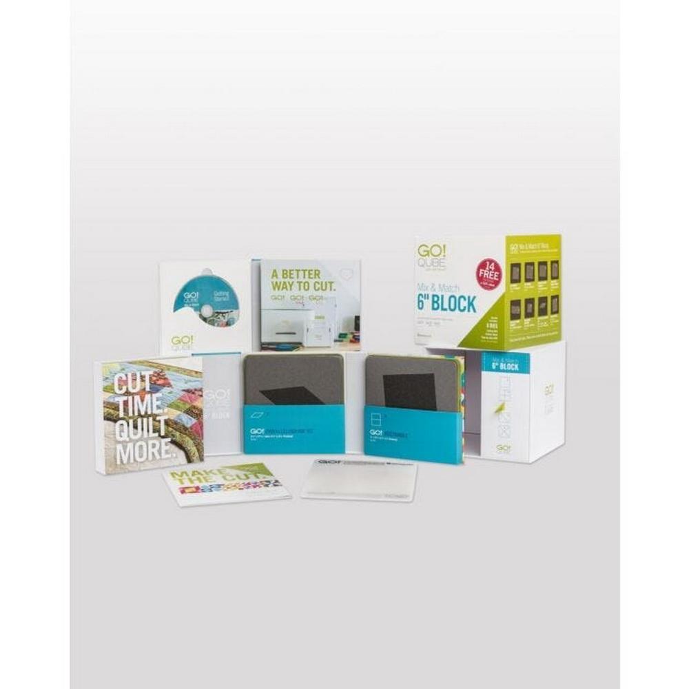 Accuquilt GO! Qube Mix & Match 6in Block - Sewingmachinesplus.com