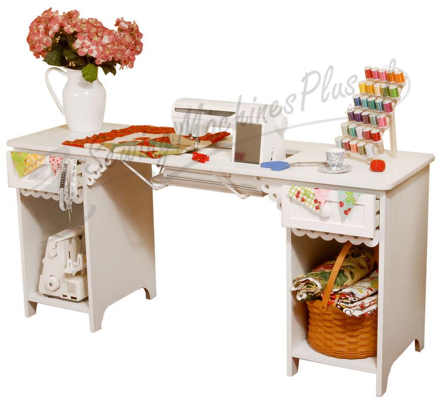 Arrow Olivia Sewing Cabinet in White Model 1001