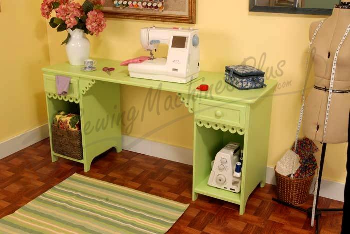 Arrow Olivia Sewing Cabinet in Pistachio Model 1004