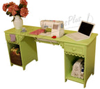 Arrow Olivia Sewing Cabinet in Pistachio Model 1004