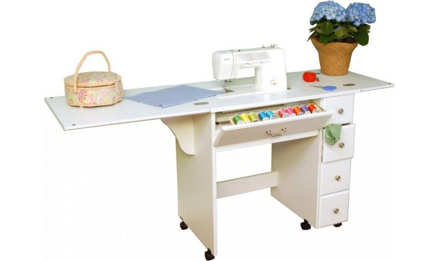 Arrow 98201 Sewing Cabinet - white finish - Sewingmachinesplus.com