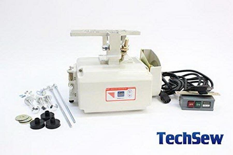 Techsew 2900L 18" Cylinder Patching Industrial Sewing Machine with Assembled Table and Motor - Sewingmachinesplus.com