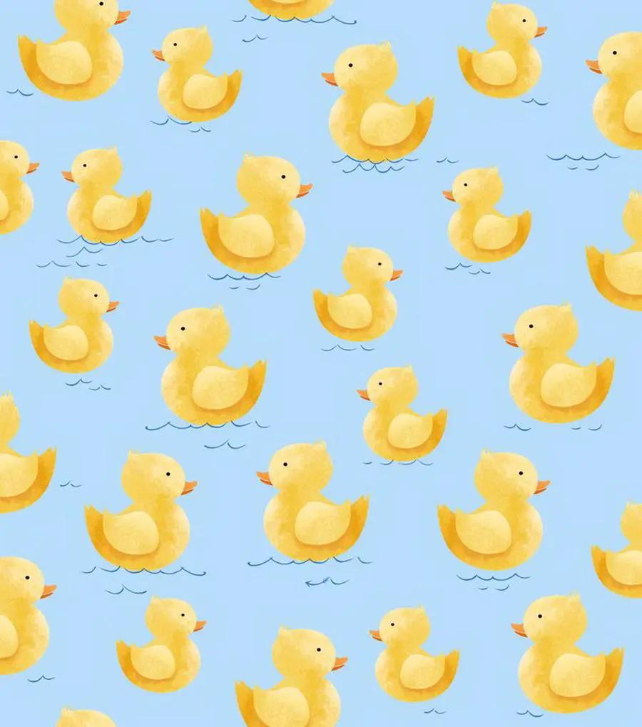 Quackers Crib Fabric Quilt Kit - Sewingmachinesplus.com