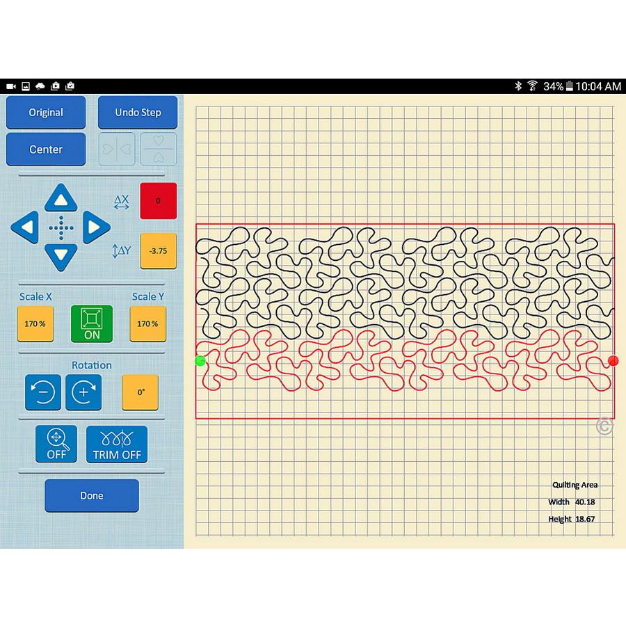 QBOT V3 Computerized Quilting System for HQ Moxie and Baby Lock Gallant