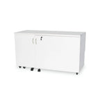Kangaroo Sewing Furniture Outback XL Hydraulic Lift Sewing Cabinet (Available in Teak, White or Gray) - Sewingmachinesplus.com