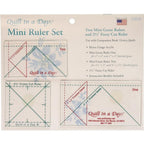 Quilt In a Day Mini Geese Ruler Set By Eleanor Burns QD-2020