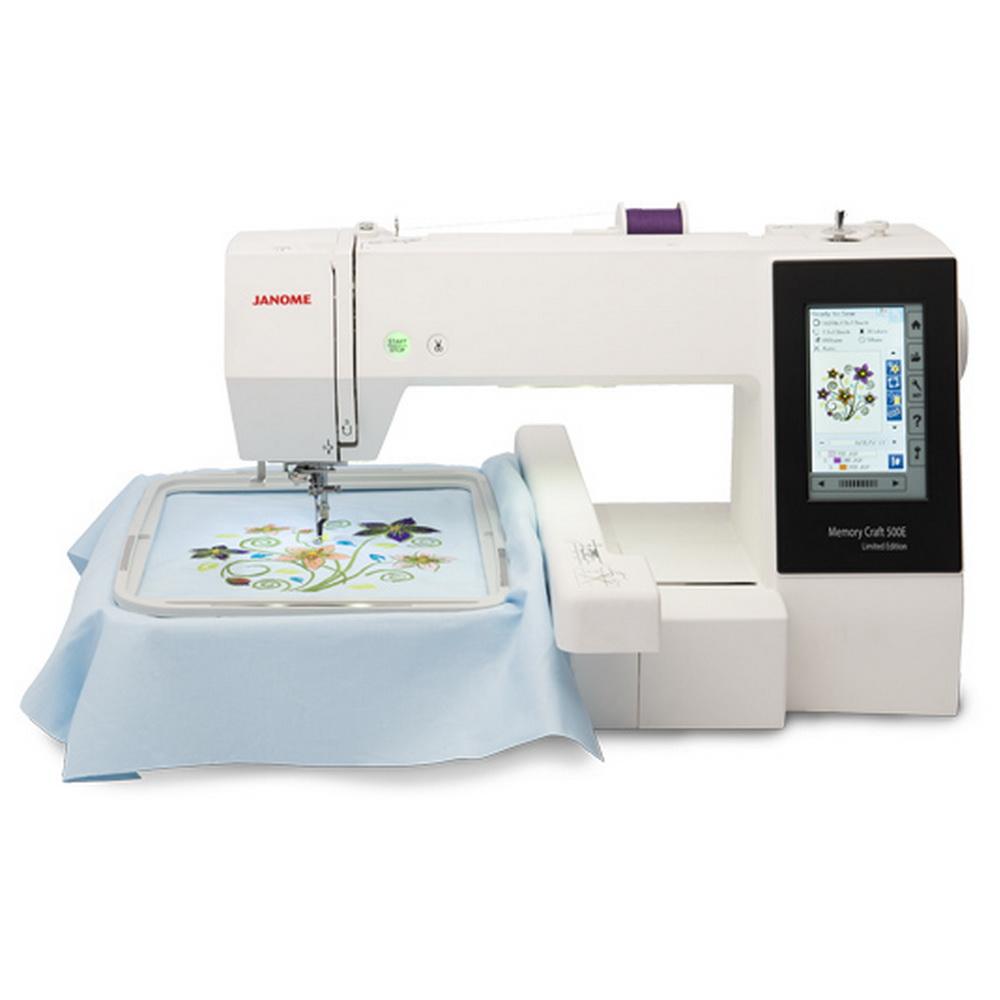 Janome Memory Craft 500E Embroidery Machine