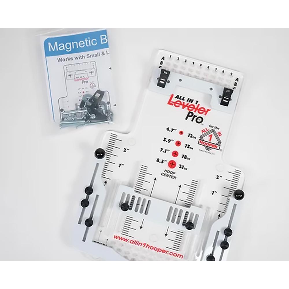 All in 1 Leveler Pro Magnetic Hoops - Sewingmachinesplus.com