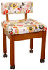 Arrow Alexander Henry Fabric Covered  CHAIR, 18x16" Model 2000