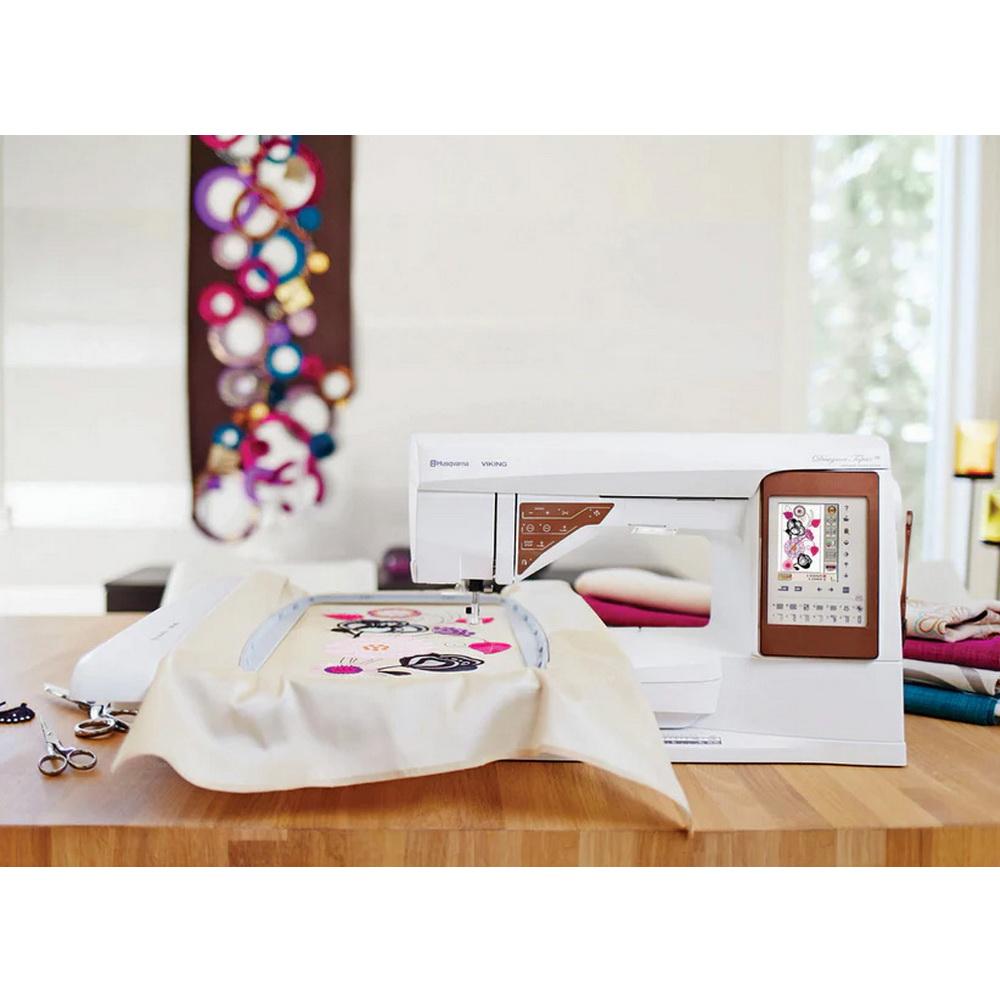 Husqvarna Viking Designer Topaz 50 Sewing and Embroidery Machine