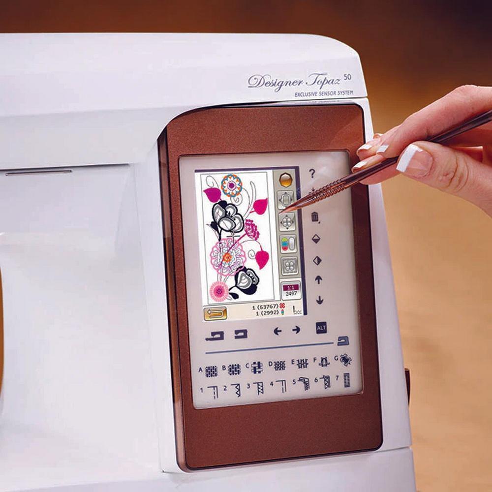 Husqvarna Viking Designer Topaz 50 Sewing and Embroidery Machine