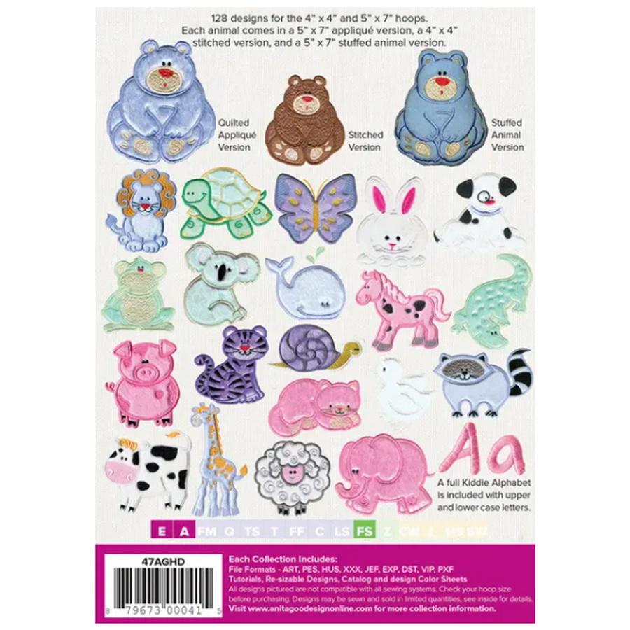 Anita Goodesign Stuffed Animals (128 Designs)