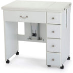 Arrow Auntie Retro-look Sewing Cabinet - White Finish