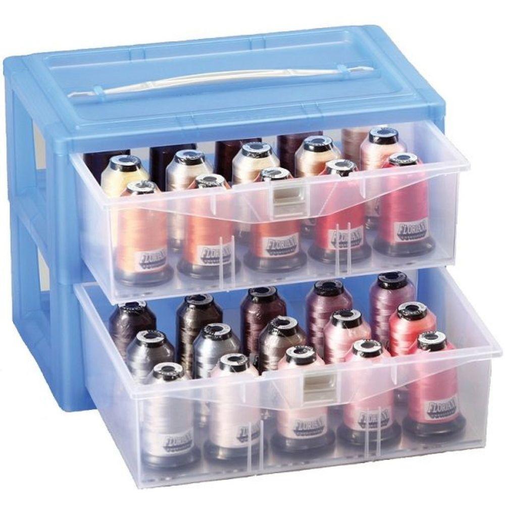 Floriani 30 Spool Storage Thread Box (THREADBOX) - Sewingmachinesplus.com