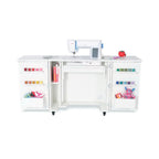 Kangaroo Sewing Furniture Bandicoot 2 Cabinet White Ash b8211 Studio Set With Kiwi Storage Cabinet - Sewingmachinesplus.com