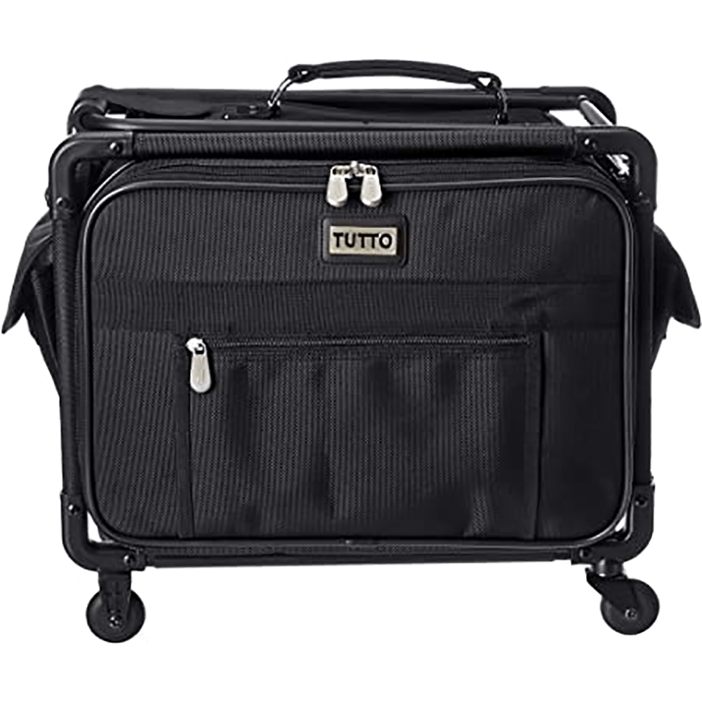 Tutto 17 inch Small Carry-On w/Wheels-Black (2009-BLK)