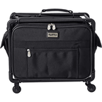 Tutto 17 inch Small Carry-On w/Wheels-Black (2009-BLK)