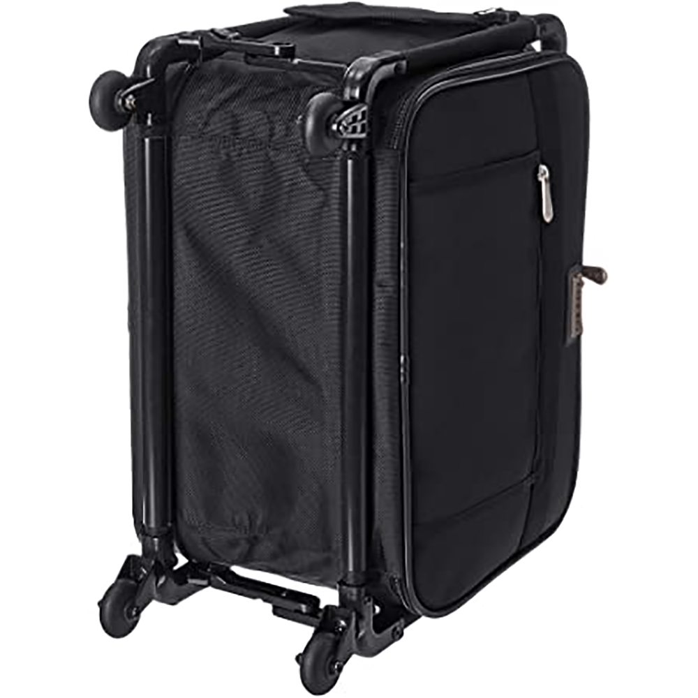 Tutto 17 inch Small Carry-On w/Wheels-Black (2009-BLK)