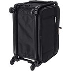 Tutto 17 inch Small Carry-On w/Wheels-Black (2009-BLK)