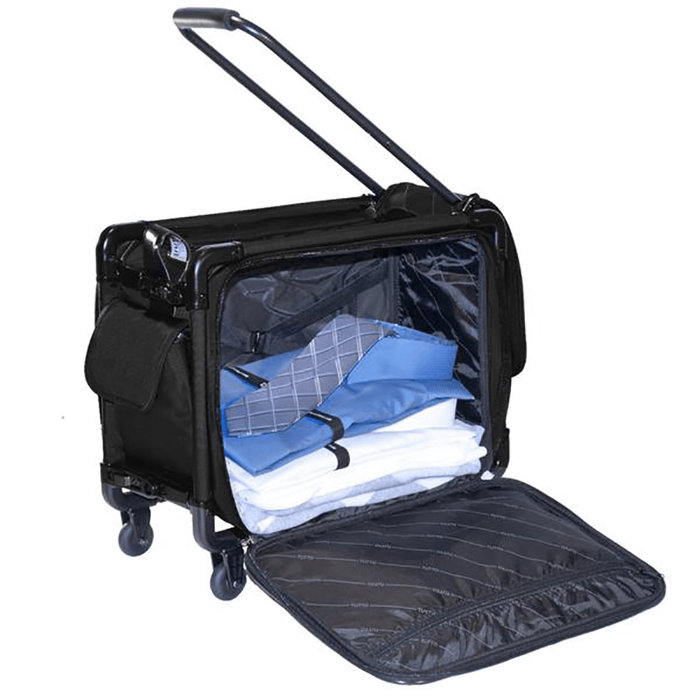 Tutto 17 inch Small Carry-On w/Wheels-Black (2009-BLK)