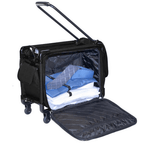 Tutto 17 inch Small Carry-On w/Wheels-Black (2009-BLK)