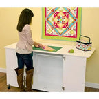 Sewing cabinet Kangaroo Kabinets Emu model, white finish