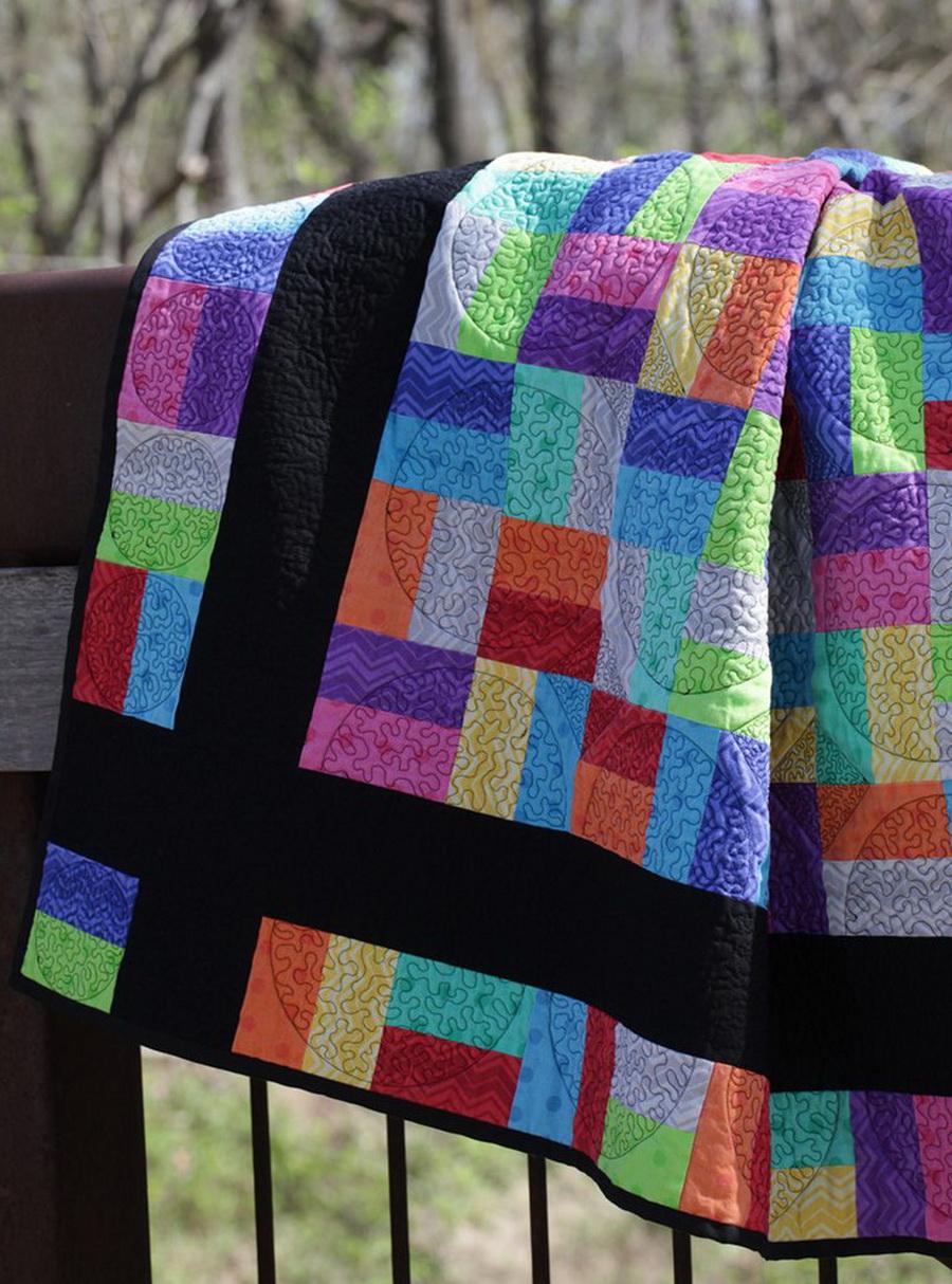 Dime Stipple Mania - Quilt Designs