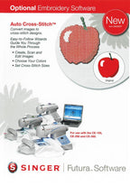 Singer SES1000 FS Sewing and Embroidery Machine w/ Software Package