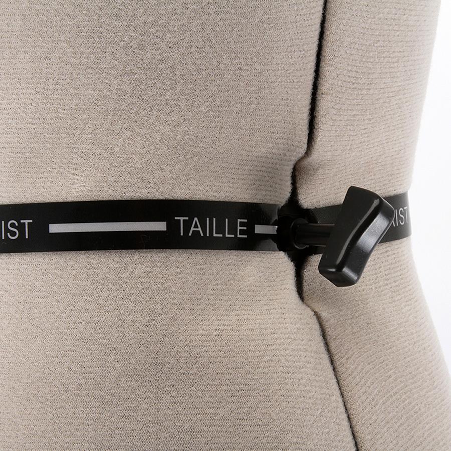 SewingMachinesPlus.com Ava Collection Petite Adjustable Dress Form with New Style Base With Casters Included